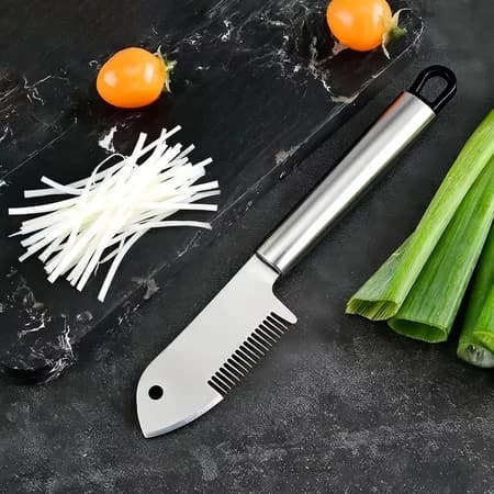Máy thái đa năng bằng thép không gỉ máy thái hành lá siêu mịn bảo vệ tay máy thái hành lá NY
